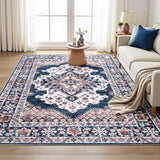 DS NA Artiss Floor Rug 200X290cm Large Washable Persian Area Living Room Carpet
