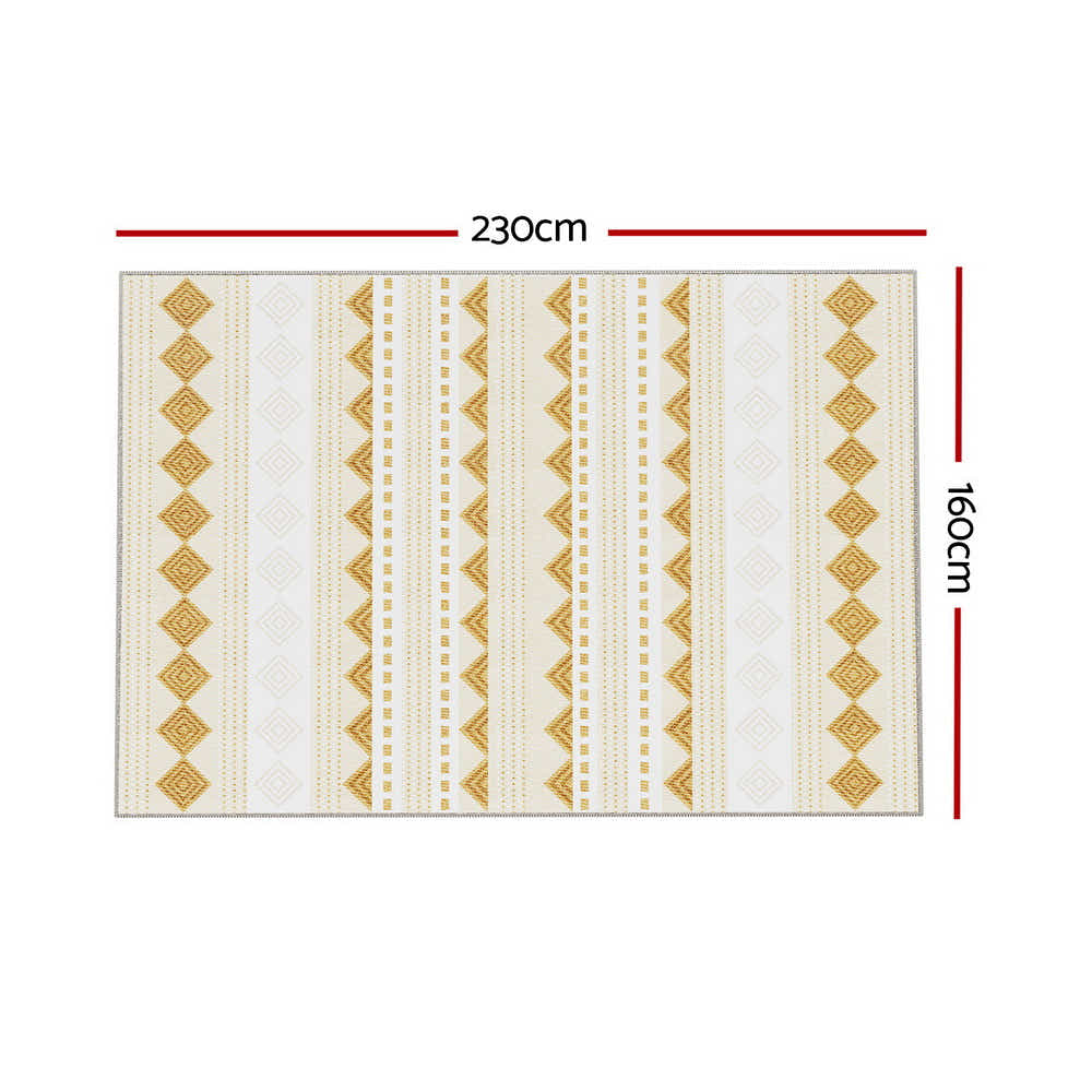 DS NA Rug 160x230cm Area Rug Washable Mat Large Carpet Soft Short Pile Ella