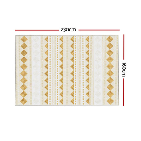 DS NA Rug 160x230cm Area Rug Washable Mat Large Carpet Soft Short Pile Ella