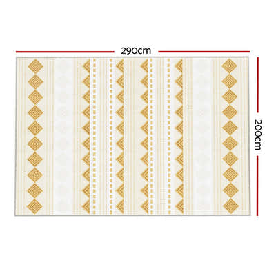 DS NA Rug 200x290cm Area Rug Washable Mat Large Carpet Soft Short Pile Ella