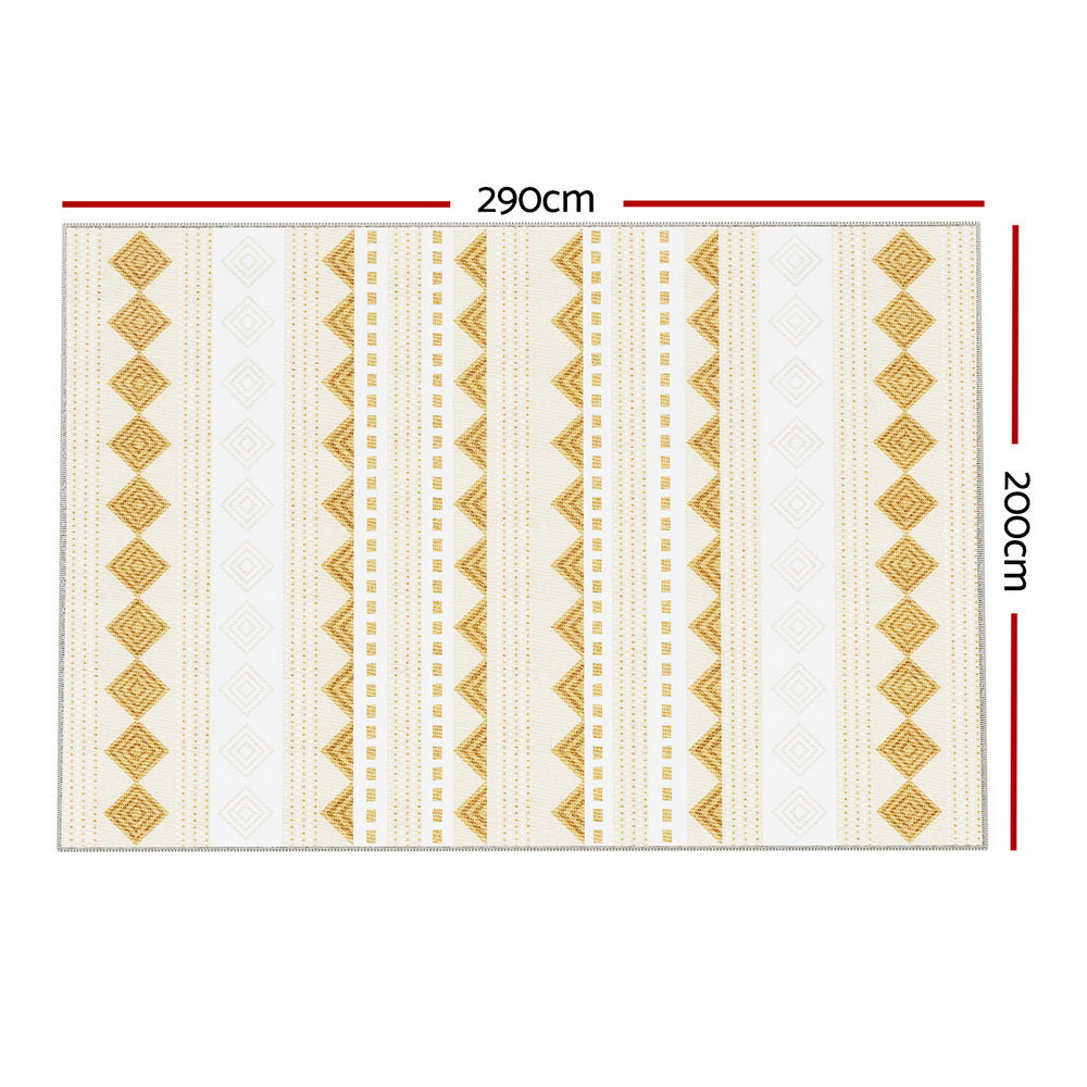 DS NA Rug 200x290cm Area Rug Washable Mat Large Carpet Soft Short Pile Ella