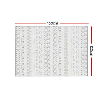 DS NA Rug 120x160cm Area Rug Washable Mat Large Carpet Soft Short Pile Una