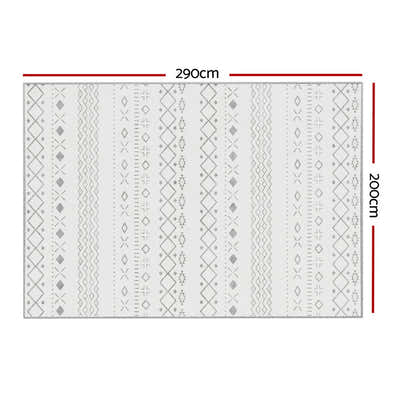 DS NA Rug 200x290cm Area Rug Washable Mat Large Carpet Soft Short Pile Una