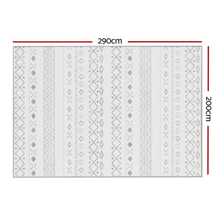 DS NA Rug 200x290cm Area Rug Washable Mat Large Carpet Soft Short Pile Una