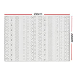 DS NA Rug 200x290cm Area Rug Washable Mat Large Carpet Soft Short Pile Una