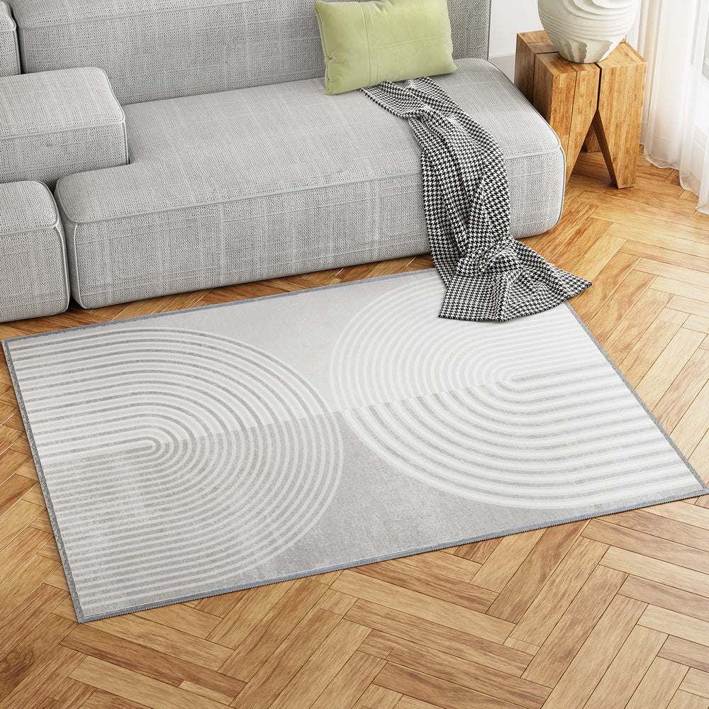 DS NA Rug 120x160cm Area Rug Washable Mat Large Carpet Faux Rabbit Fur Cyril