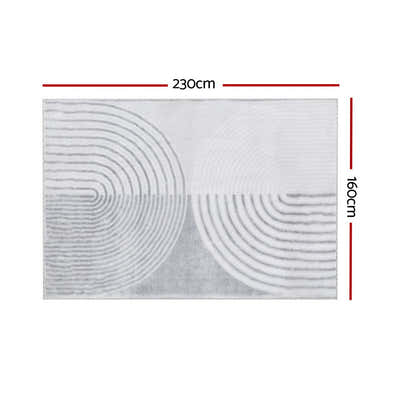 DS NA Rug 160x230cm Area Rug Washable Mat Large Carpet Faux Rabbit Fur Cyril