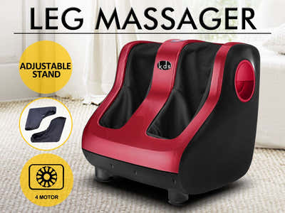 Foot Massager Red and Black