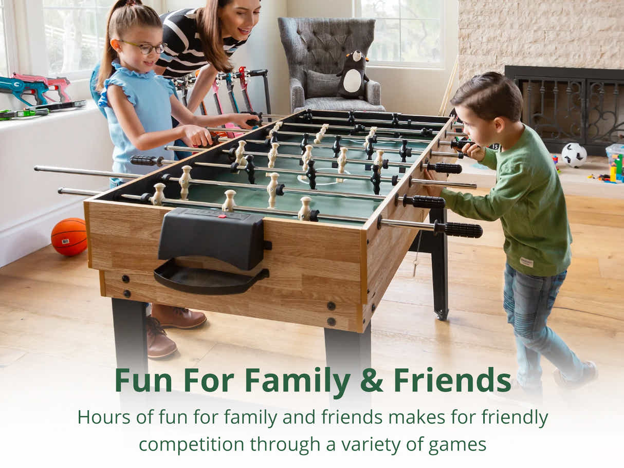 10-in-1 Multi-function Foosball Table - 4 Ft