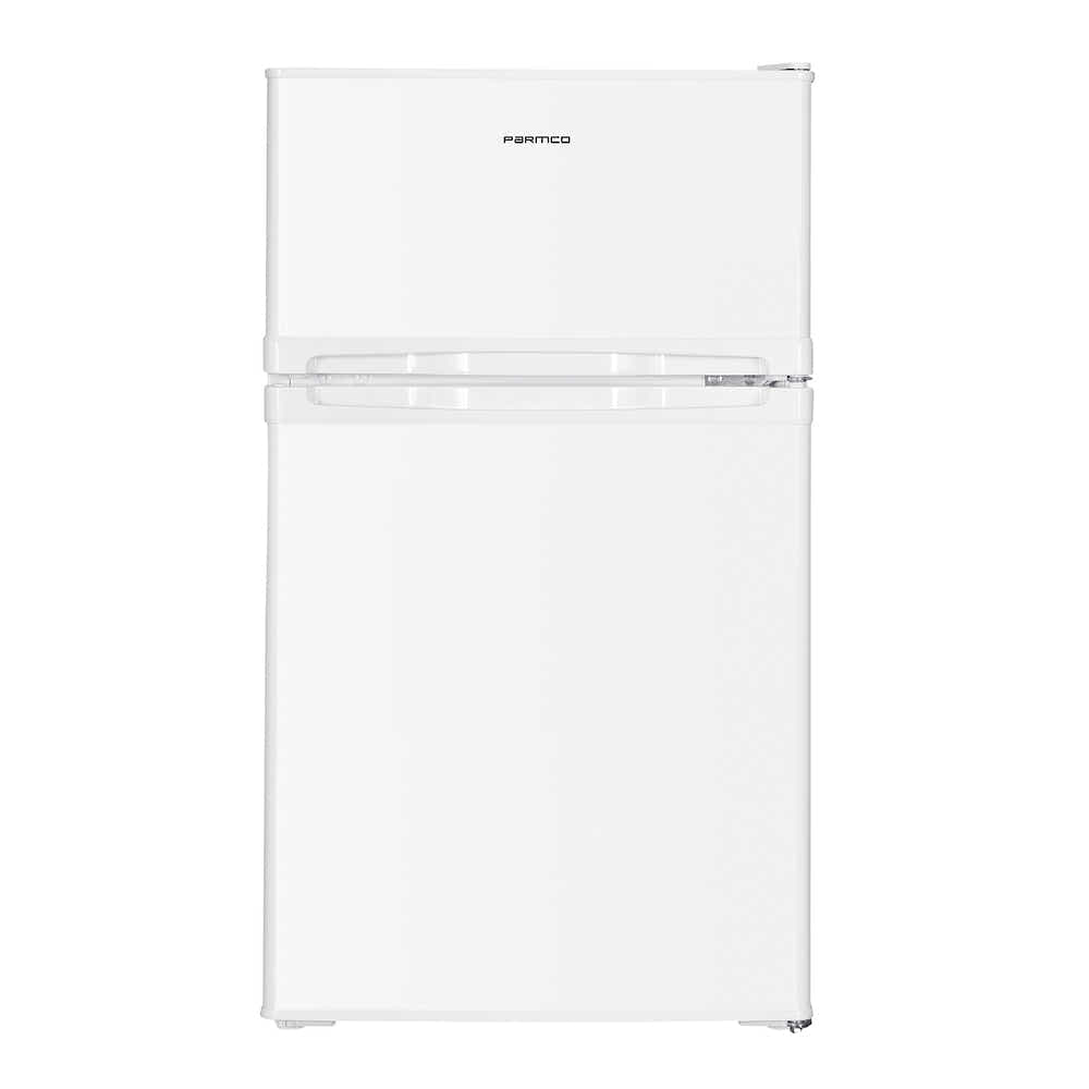 T Parmco 85L White Bench Fridge Freezer
