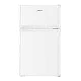 T Parmco 85L White Bench Fridge Freezer