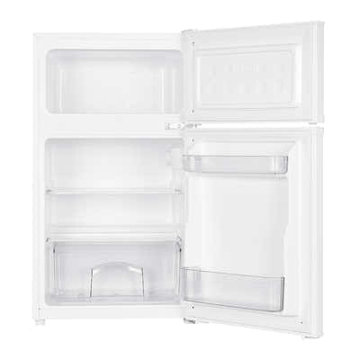 T Parmco 85L White Bench Fridge Freezer