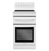 T Parmco FREESTANDING STOVE 54CM WHITE CERAMIC