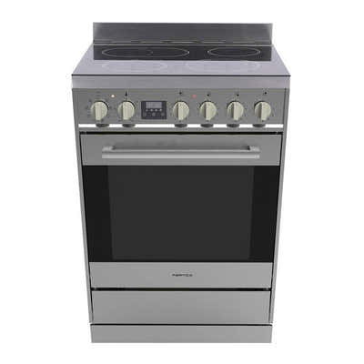 T Parmco FREESTANDING STOVE 600MM STAINLESS CERAMIC