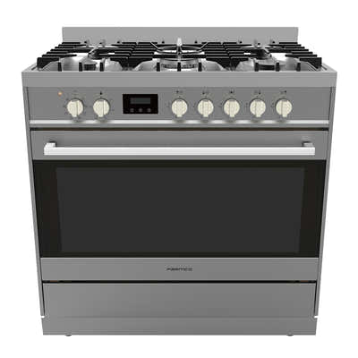 T Parmco FREESTANDING STOVE 900MM STAINLESS GAS