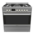 T Parmco FREESTANDING STOVE 900MM STAINLESS GAS