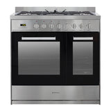 T Parmco FREESTANDING STOVE 900MM STAINLESS GAS 1.5OVEN