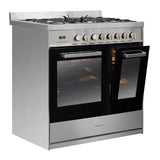 T Parmco FREESTANDING STOVE 900MM STAINLESS GAS 1.5OVEN