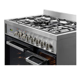 T Parmco FREESTANDING STOVE 900MM STAINLESS GAS 1.5OVEN