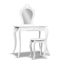 Princess Makeup Vanity Table - White