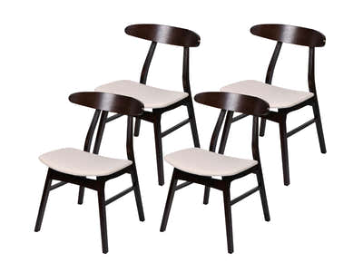 Fiesta Dining Chair Wenge - Set of 4