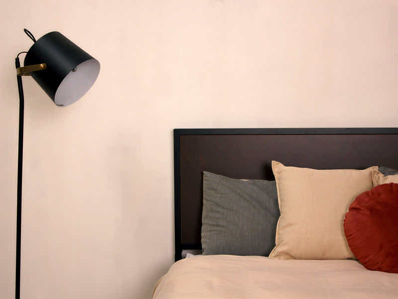 Fraser Bed Frame Walnut - Queen