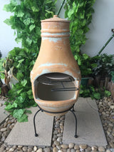 Clay Pizza Oven with Stand & Grill