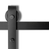 DS NA Sliding Barn Door Hardware Track Set 1.83m Roller Slide Office Bedroom