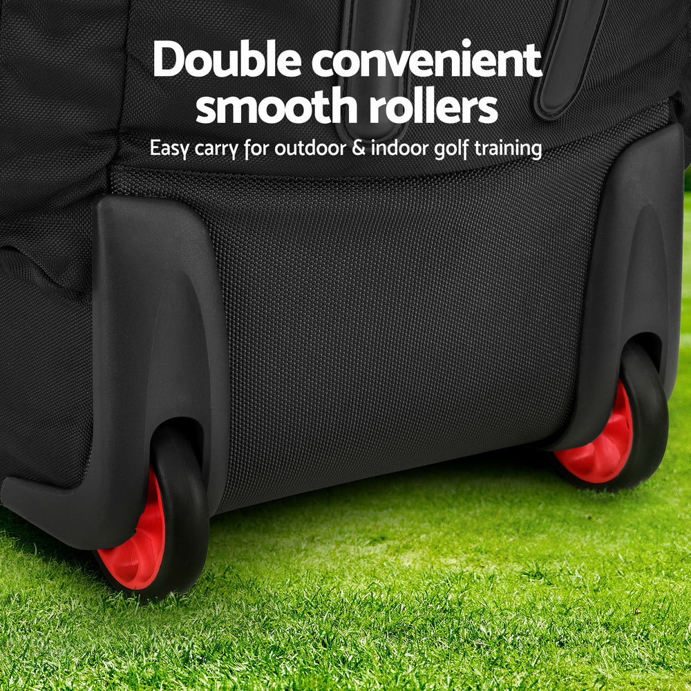 Everfit Golf Travel Bags for Airlines with Wheels Golf Clubs Hard Case Fo