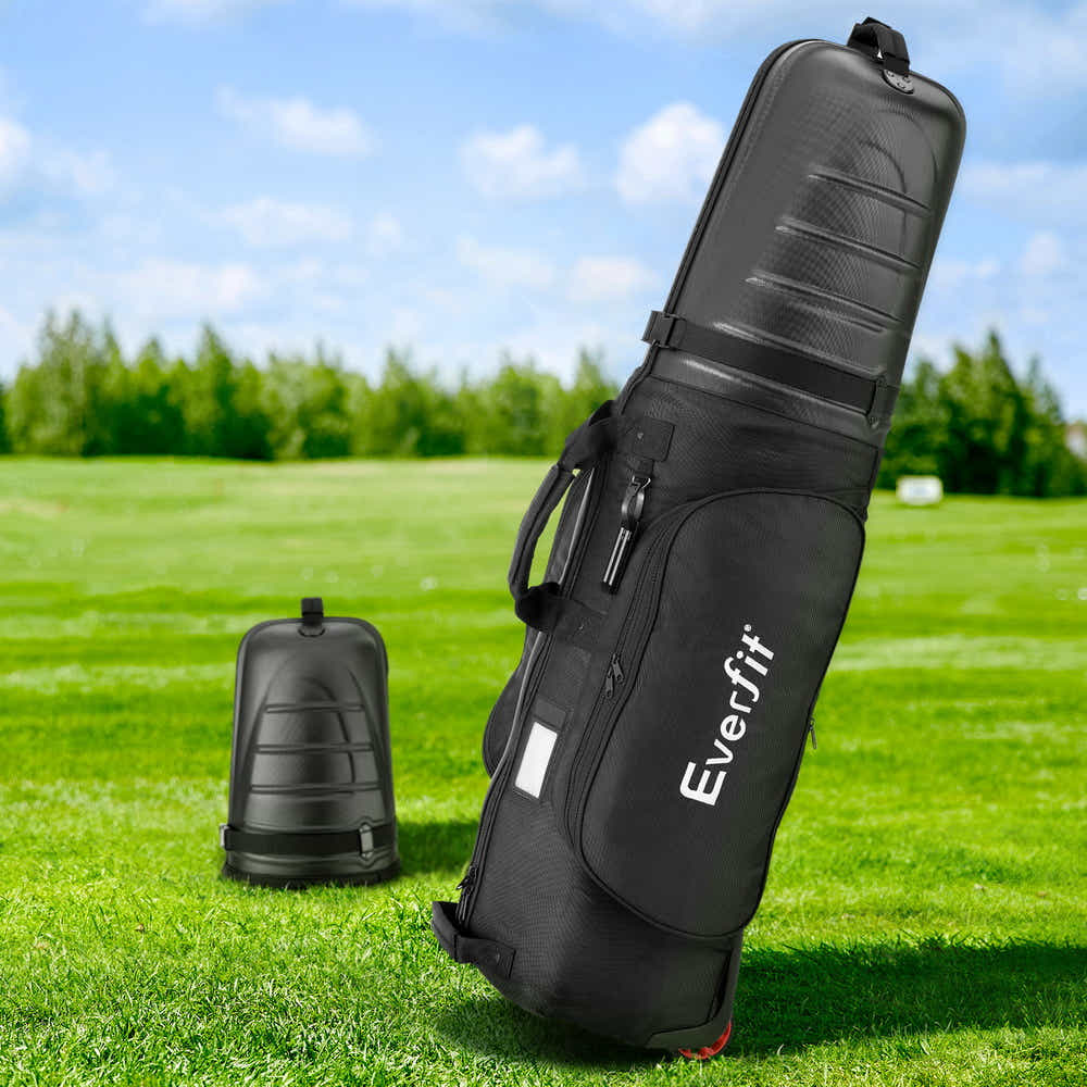 Everfit Golf Travel Bags for Airlines with Wheels Golf Clubs Hard Case Fo
