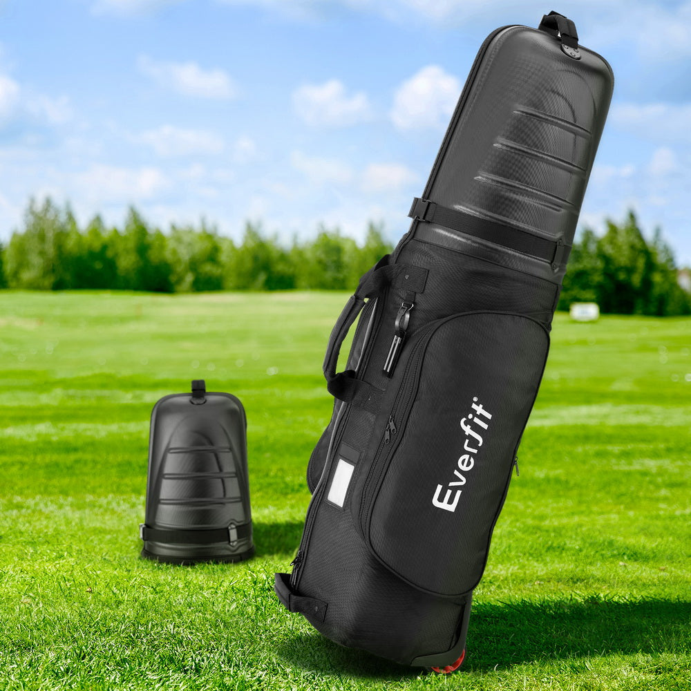 Everfit Golf Travel Bags for Airlines with Wheels Golf Clubs Hard Case Fo