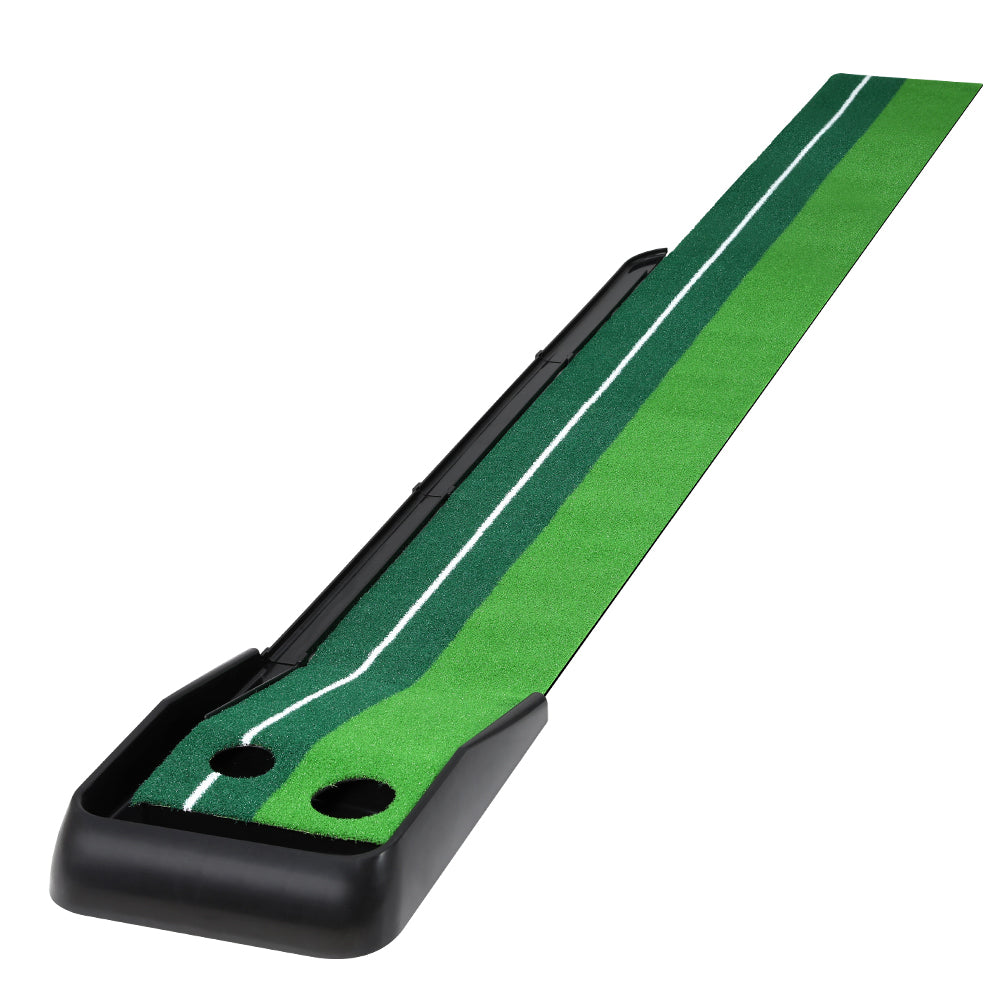 Everfit 3M Golf Putting Practice Mat Auto Return Putter Indoor Outdoor