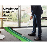 Everfit 3M Golf Putting Practice Mat Auto Return Putter Indoor Outdoor