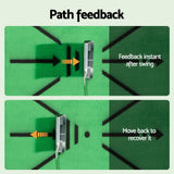 DS NA Golf Hitting Mat Training Swing Path Feedback Detection Batting 44x33cm
