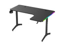 L-Shape Gaming Table (Right) with LED - 160 cm