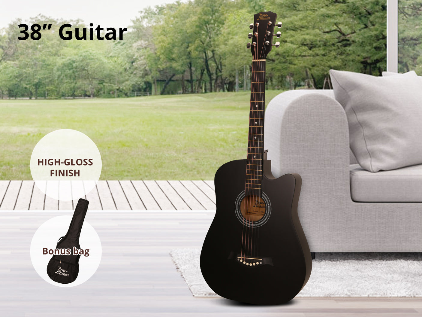 38'' Acoustic Guitar
