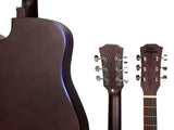 41'' Acoustic Guitar Natural Wood Color