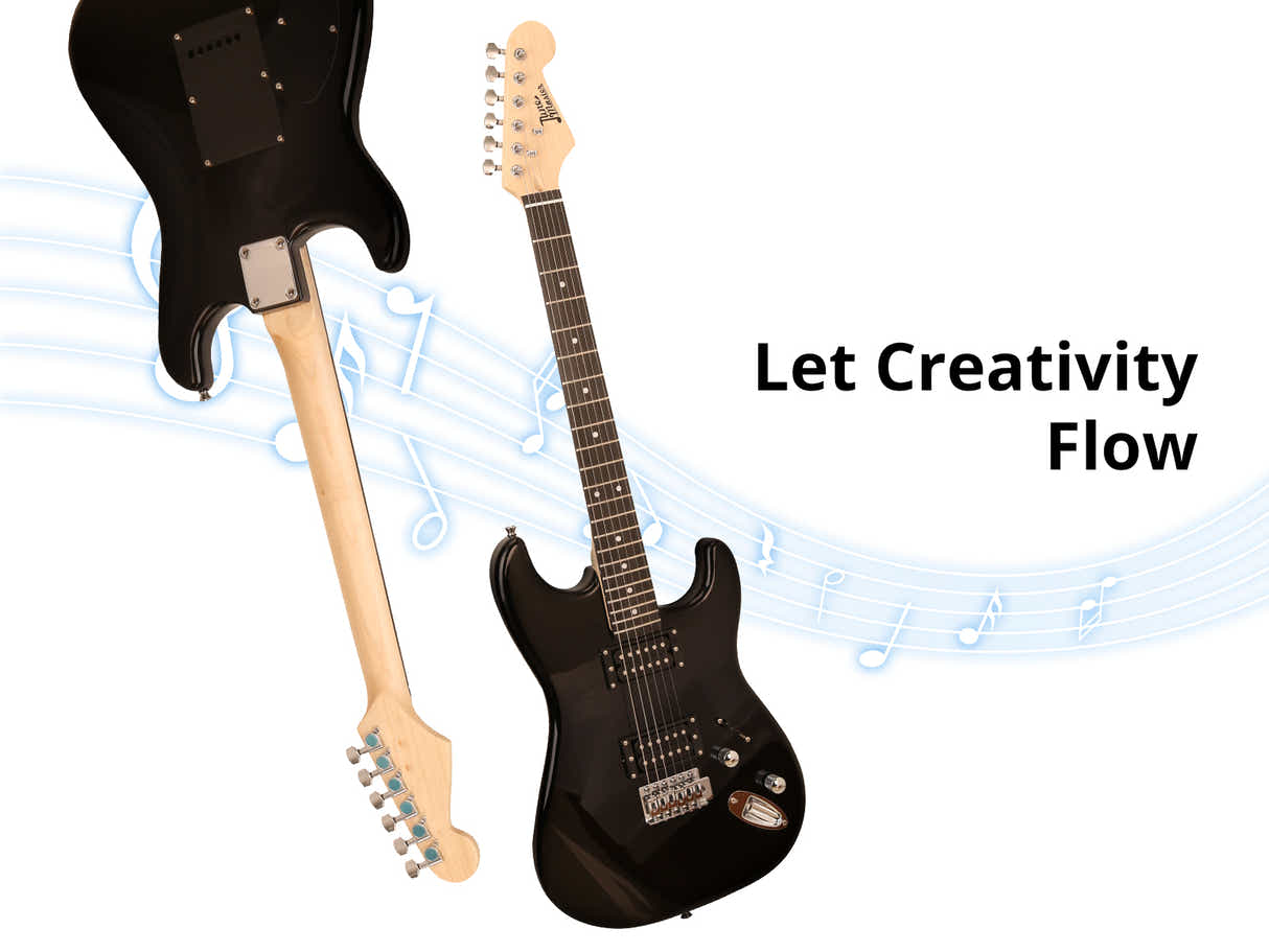 Electric Guitar Set - Black
