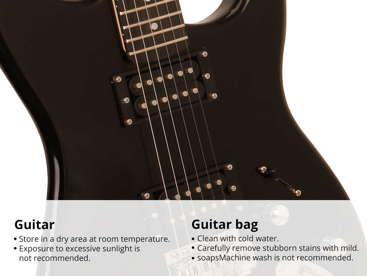 Electric Guitar Set - Black