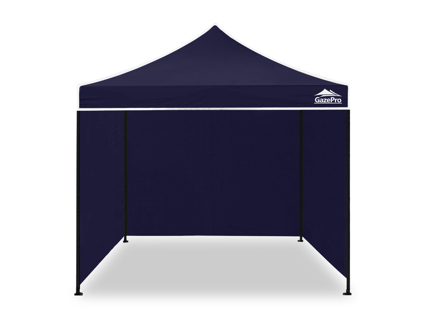 Gazebo Silver coated roof 3x3m Navy
