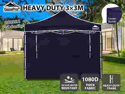 DS Heavy-Duty Gazebo 3m x 3m - Navy