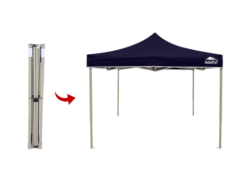 Heavy-Duty Gazebo 3m x 3m - Navy