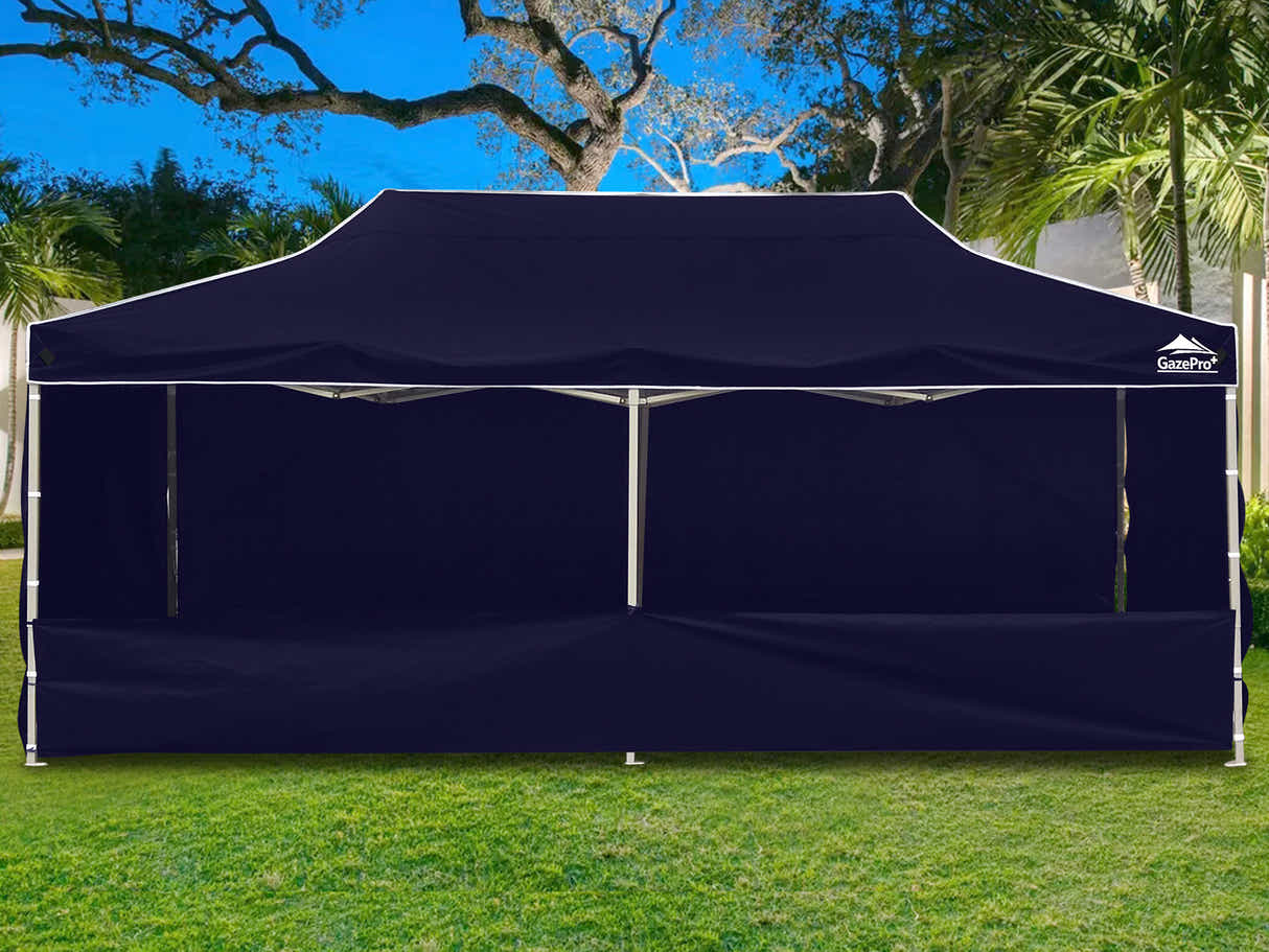 Heavy-Duty Gazebo 3m x 6m - Navy