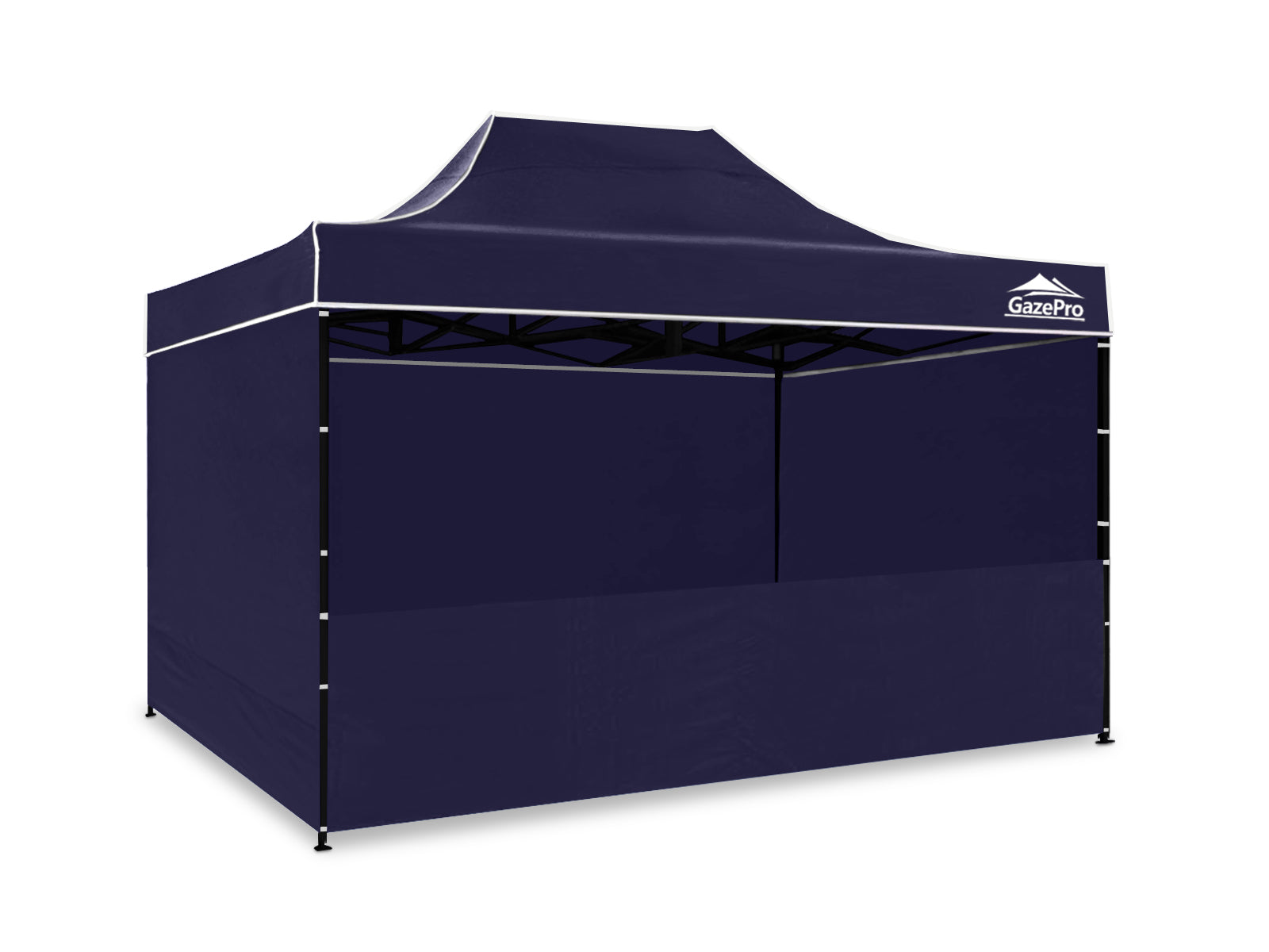 Gazebo Silver coated roof 3x4.5M Navy