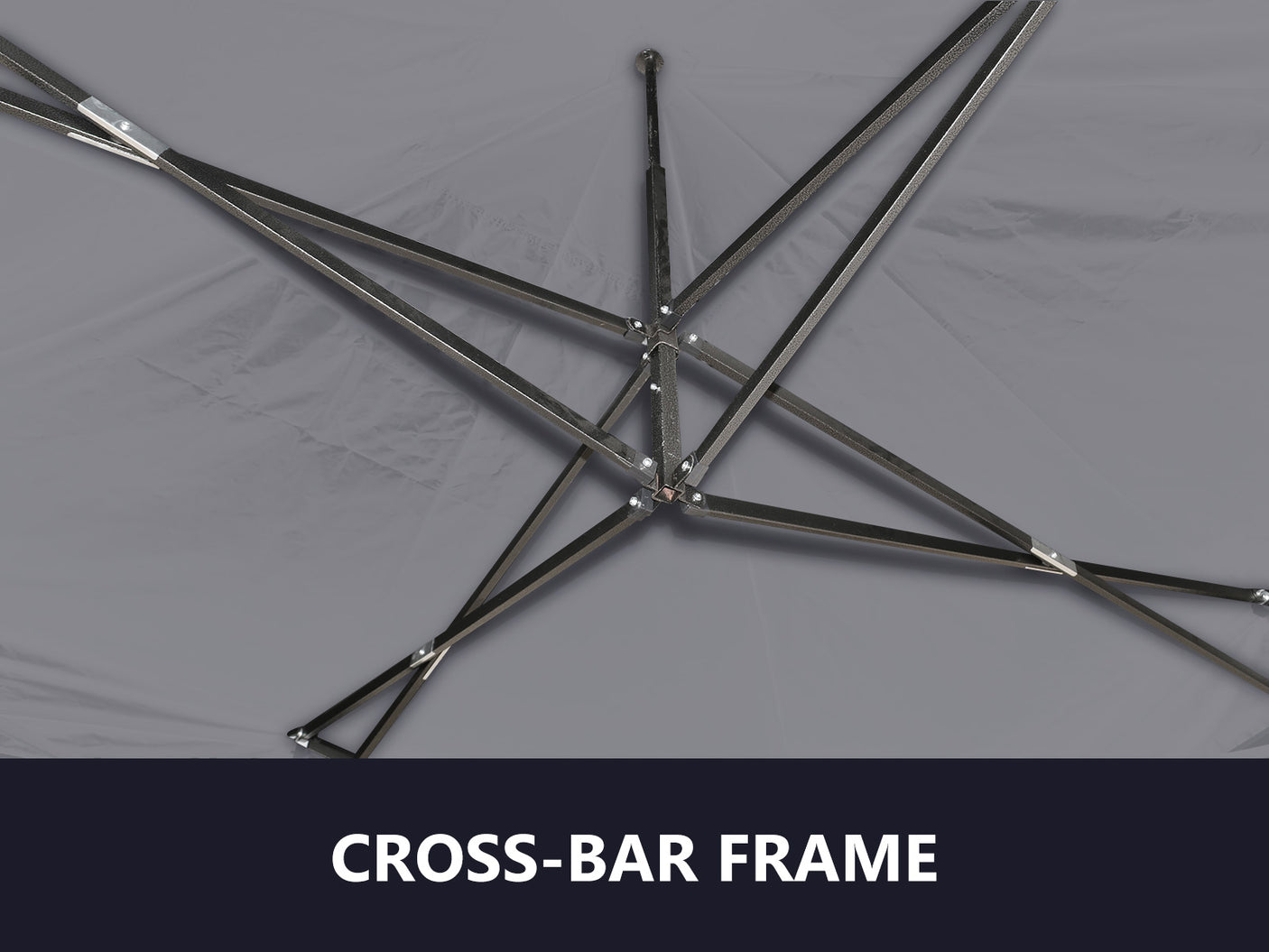 Gazebo Silver coated roof 3x3m Green