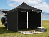 Gazebo D HEX 3x3m set BLACK with bonus wheel bag
