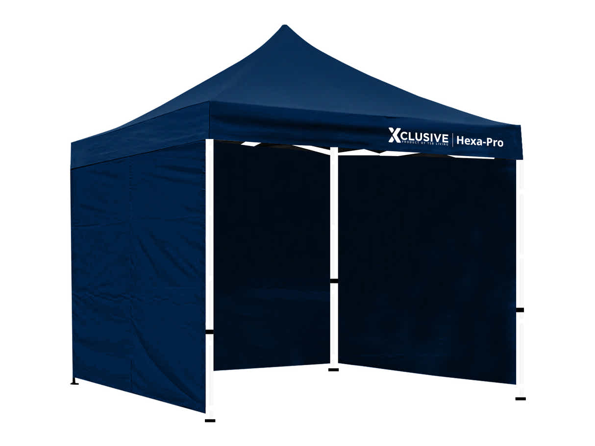 Xclusive Gazebo HEX 3m x 3m - Navy