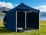 Gazebo D HEX 3x3m set NAVY with bonus wheel bag