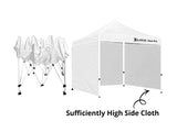 Gazebo D HEX 3x3m set WHITE with bonus wheel bag