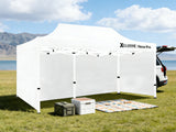 Gazebo D HEX 3x6m set WHITE with bonus wheel bag